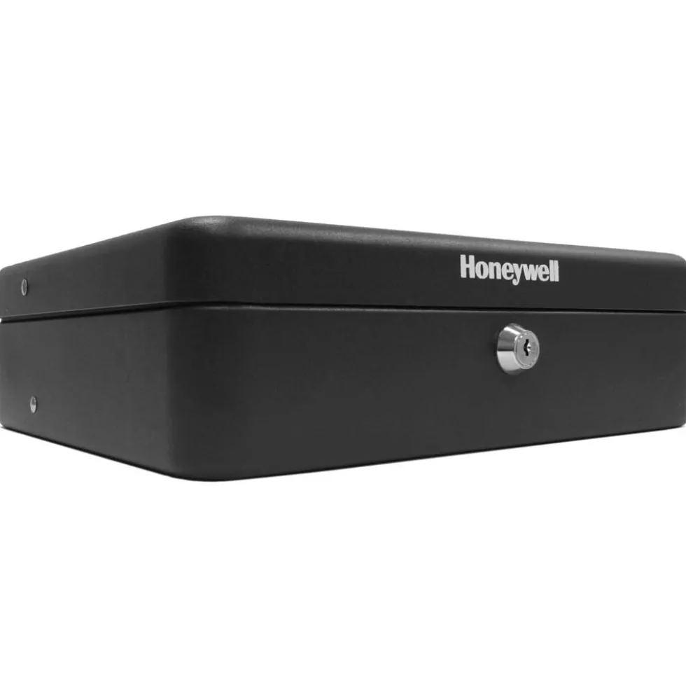 Honeywell 6213 Tiered CantiDoor Lever Cash Box (4 Bill/5 Coin Slots)