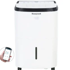 Honeywell TP70AWKN Smart 70-Pint Energy Star Dehumidifier with Wifi Connectivity and Alexa Control for Larger Rooms Up To 4000 Sq. Ft.