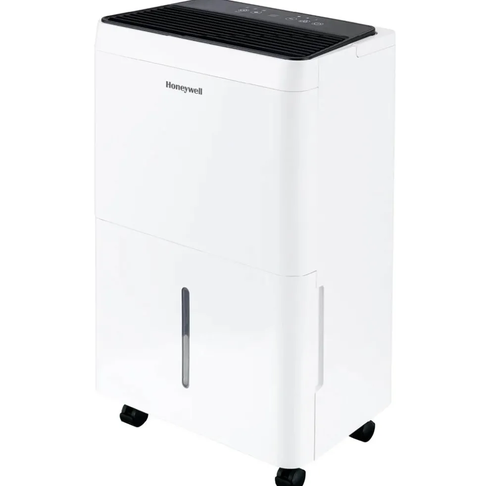 Honeywell TPFIT50AWK 50 Pint Smart Portable Dehumidifier with Alexa Voice Control