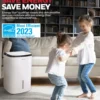 Honeywell TP50WKN Energy Star Dehumidifier, 50 Pint for Medium Rooms Up To 3000 Sq. Ft.