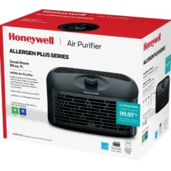 Honeywell True HEPA Tabletop Portable Air Purifier - Black, HPA020B