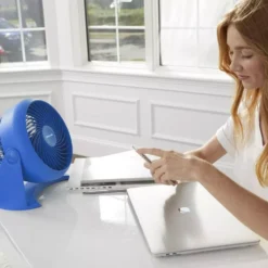 Honeywell TurboForce Power Fan and Air Circulator - Energetic Blue, HT900L