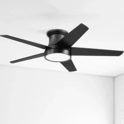 Honeywell Tynesdale 52 inch Contemporary Five Blade Ceiling Fan with Color Changing Light and Remote - 53003