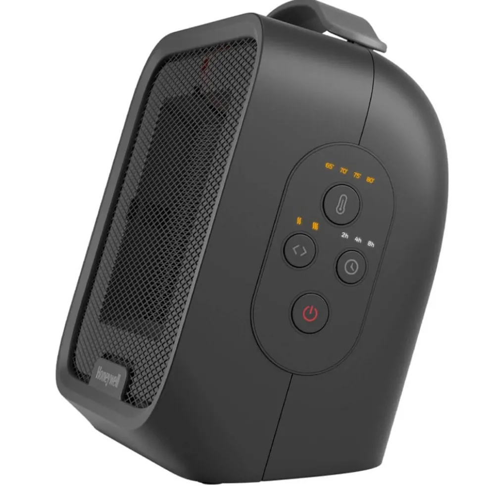 Honeywell UberHeat Plus Ceramic Heater for Small Spaces - Black, HCE220B