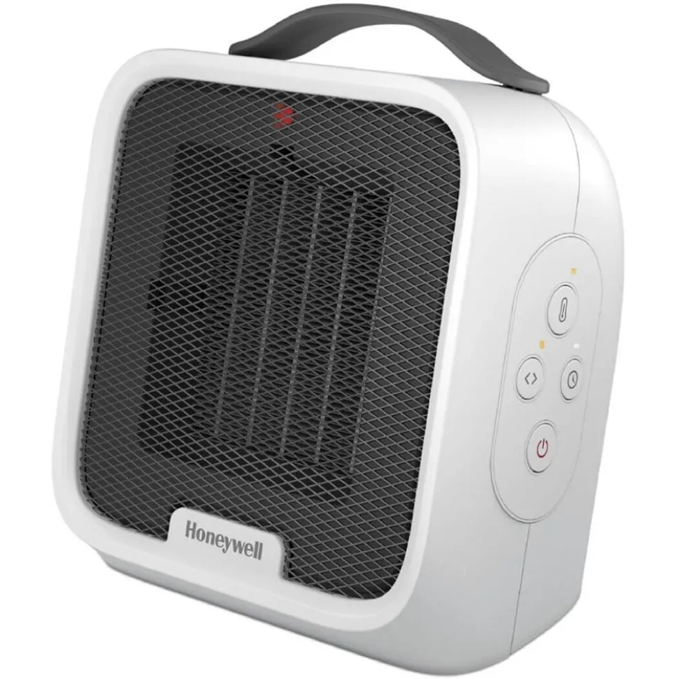 Honeywell UberHeat Plus Portable Ceramic Small Space Heater - White, HCE220W