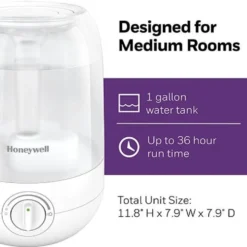 Honeywell Ultra Comfort Cool Mist Humidifier - White, HUL545W