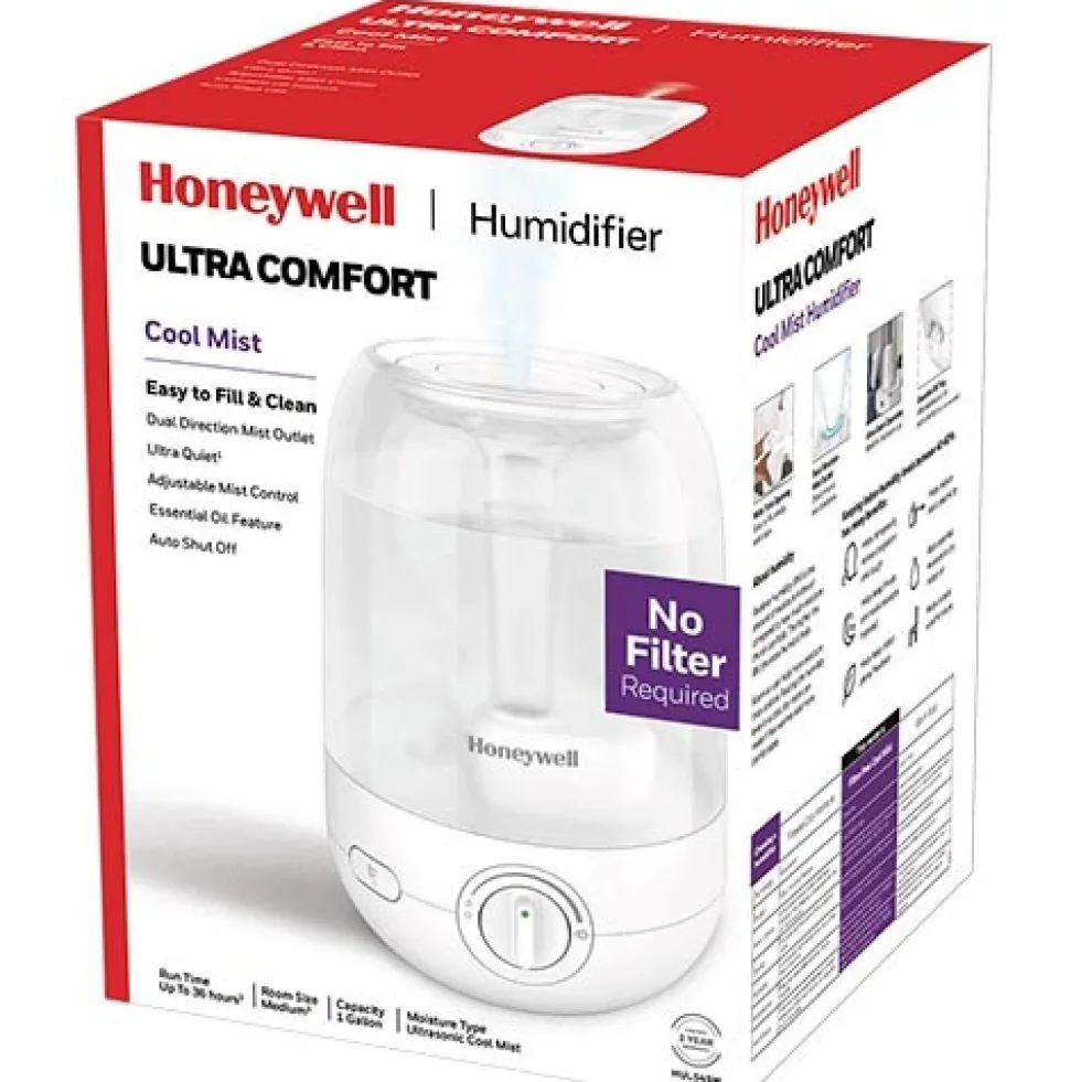 Honeywell Ultra Comfort Cool Mist Humidifier - White, HUL545W