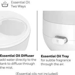 Honeywell Ultra Glow Light Changing Humidifier and Diffuser, HUL530