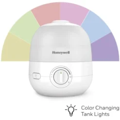 Honeywell Ultra Glow Light Changing Humidifier and Diffuser, HUL530