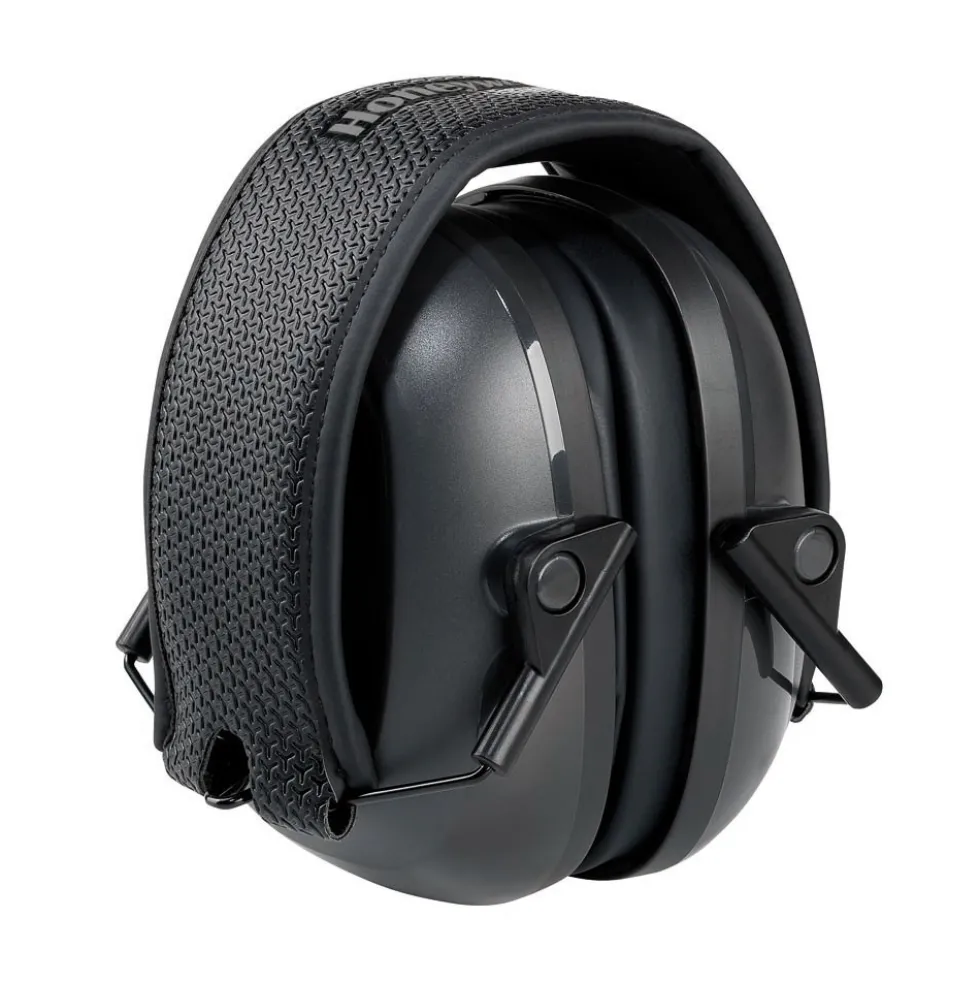 Honeywell VS110F Verishield Black Folding Earmuff, NRR 24