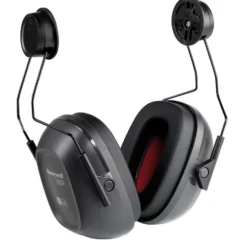 Honeywell VS120H VeriShield Black Helmet Capmount Earmuff, NRR 24