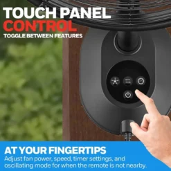 Honeywell Wall Mount Outdoor Oscillating Fan with Remote, 18 inch - 51919