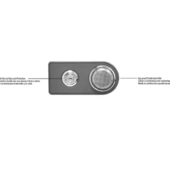 Honeywell 2102 Water Resistant Steel Fire and Security Safe (.55 cu ft.)