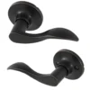 Honeywell Wave Passage Door Lever, Oil Rubbed Bronze, 8106403