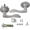Honeywell Wave Passage Door Lever, Satin Nickel, 8106303