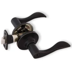 Honeywell Wave Privacy Door Lever, Oil Rubbed Bronze, 8106402