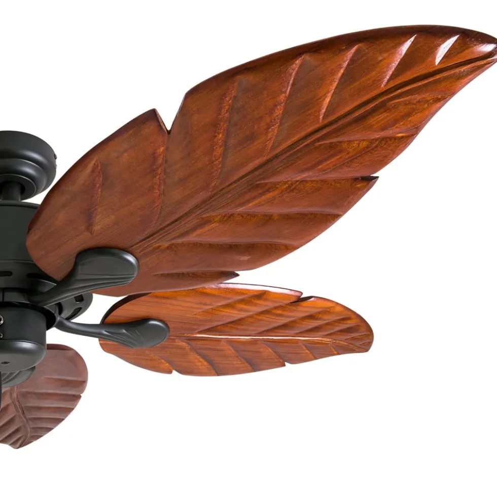 Honeywell Willow View Indoor Ceiling Fan, Bronze Tropical, 52-Inch - 50501