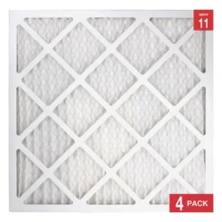 Honeywell 20x20x1 High Efficiency Allergen MERV 11 Air Filter, 4 Pack