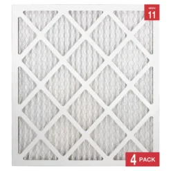 Honeywell 18x20x1 High Efficiency Allergen MERV 11 Air Filter, 4 Pack