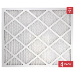 Honeywell 20x24x1 High Efficiency Allergen MERV 11 Air Filter, 4 Pack