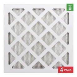 Honeywell 12x12x1 Standard Efficiency Allergen MERV 8 Air Filter, 4 Pack