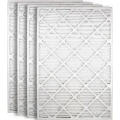 Honeywell 20x30x1 Standard Efficiency Allergen MERV 8 Air Filter, 4 Pack