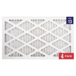 Honeywell 12x20x1 Ultra Efficiency Allergen MERV 13 Air Filter, 4 Pack