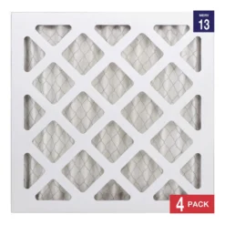 Honeywell 12x12x1 Ultra Efficiency Allergen MERV 13 Air Filter, 4 Pack