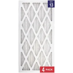 Honeywell 12x24x1 Ultra Efficiency Allergen MERV 13 Air Filter, 4 Pack