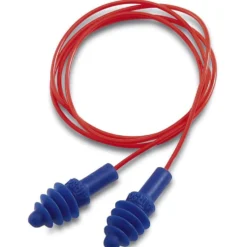 Howard Leight by Honeywell AirSoft Corded Mulitple-Use Earplugs, 2 Pairs with Carrying Case - R-01521