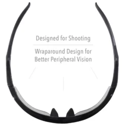 Howard Leight Electronic Ear Protection for Shooting with Safety Glasses Bundle