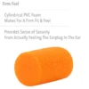 Howard Leight Firm Fit Disposable Foam Earplugs, Polybag, 200-Pairs