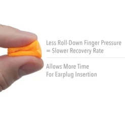 Howard Leight FirmFit Earplug Refill for HL400 Dispenser, Two 400-Pair Canisterss, NRR 30