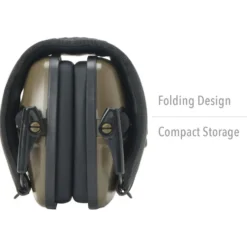 Howard Leight Impact Sport Shooting Earmuff with Bluetooth, Hunter Green - R-02548