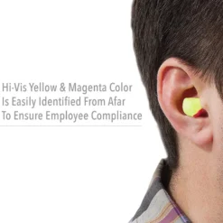 Howard Leight Laser-Lite Contoured T-Shape Polyurethane Foam Uncorded Earplugs, 2000 Pairs