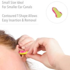 Howard Leight Laser-Lite Contoured T-Shape Polyurethane Foam Uncorded Earplugs, 2000 Pairs