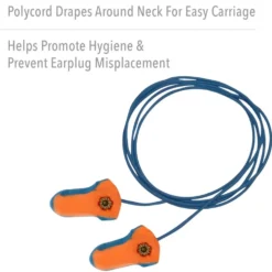 Howard Leight Laser Trak Detectable Disposable Foam Earplugs, 1000-Pairs
