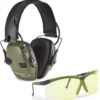 Howard Leight Shooting Safety Bundle with Impact Sport Electronic Earmuff and Genesis Safety Eyewear