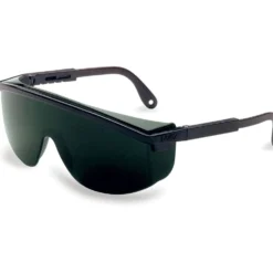 UVEX by Honeywell Astrospec 3000 Black Safety Glasses With Shade 5.0 Anti-Scratch/Hard Coat/Infra-Dura Lens - S1112