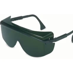 Uvex by Honeywell Astrospec 3001 Black Safety Glasses with Shade 5.0 Anti-Scratch/Hard Coat/Infra-dura Lens - S2509