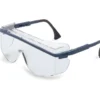 Uvex by Honeywell Astrospec 3001 Blue Safety Glasses with Clear Anti-Fog/Anti-Scratch Lens - S2510C