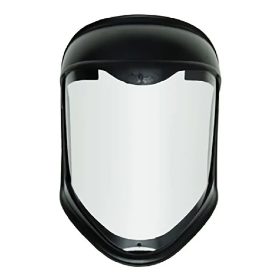 Uvex by Honeywell Bionic Face Shield with Hard Hat Adapter and Clear Polycarbonate Visor - S8505