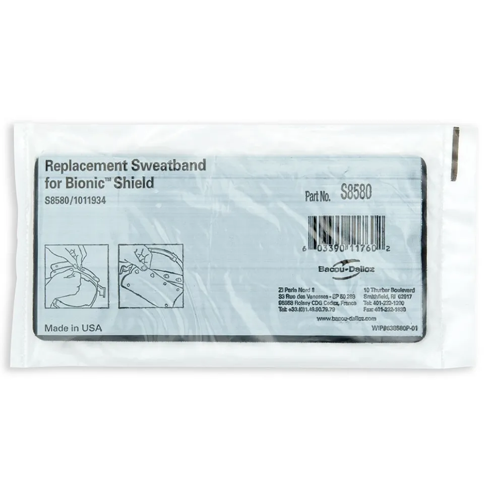 Uvex by Honeywell Bionic Face Shield Replacement Sweatband - S8580