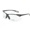 Uvex by Honeywell Reader/Magnifier Safety Glasses, Black Frame, +2.5 Diopter Clear Lens with Anti-Scratch Hardcoat - A952