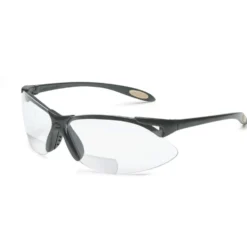 UVEX by Honeywell Readers 1.5 Black Safety Glasses With Clear Anti-Scratch/Hard Coat Lens - A900