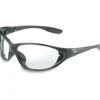 Uvex by Honeywell Seismic Black Frame Clear Lens Hydroshield Anti-Fog Coating - S0600HS
