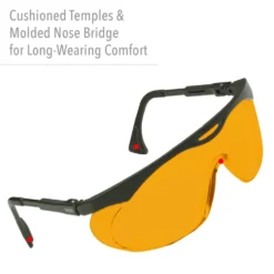 Uvex by Honeywell Skyper Blue Light Blocking Computer Glasses with SCT-Orange Lens -S1933X