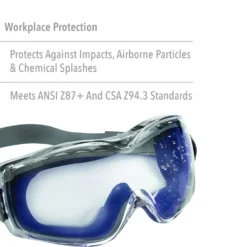 Uvex by Honeywell Stealth Reading 2.0 Diopte Magnifier Goggles with Uvextreme Anti-Fog Lens - S3992X