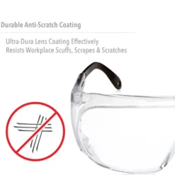 Uvex by Honeywell S0300 Ultra-Spec Standard Safety Glasses, Impact-Resistant, Scratch-Resistant, UV-Protective