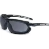 Uvex by Honeywell Tirade Sealed Safety Eyewear with Black Frame, Gray Lens and Uvextra Anti-Fog Coating - S4041